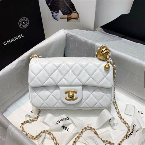 white chanel bag 2021|cheapest chanel bag 2021.